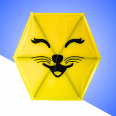 KEDİCİK - NAYLON ALTIGEN UÇURTMA